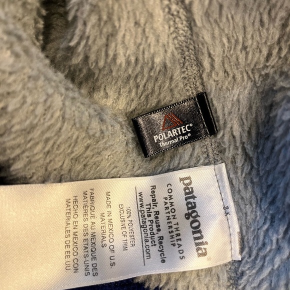 Patagonia re- snap retool polartec fleece pullover - Picture 9 of 13